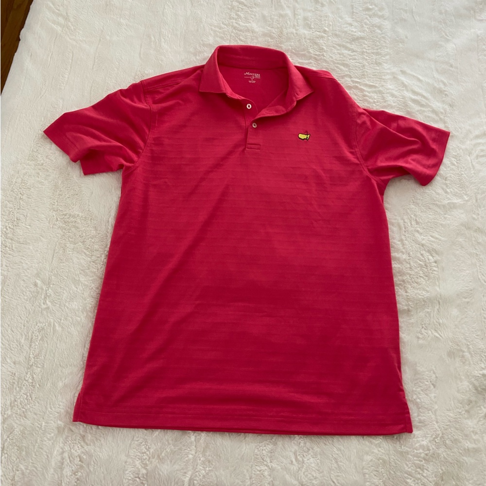 Masters Red Polo Shirt
